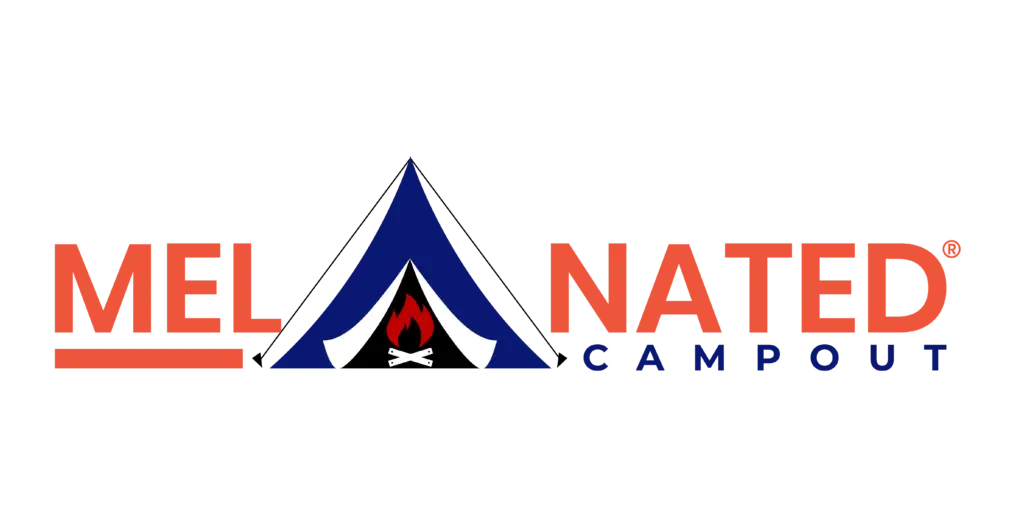 Melanated Campout Logo