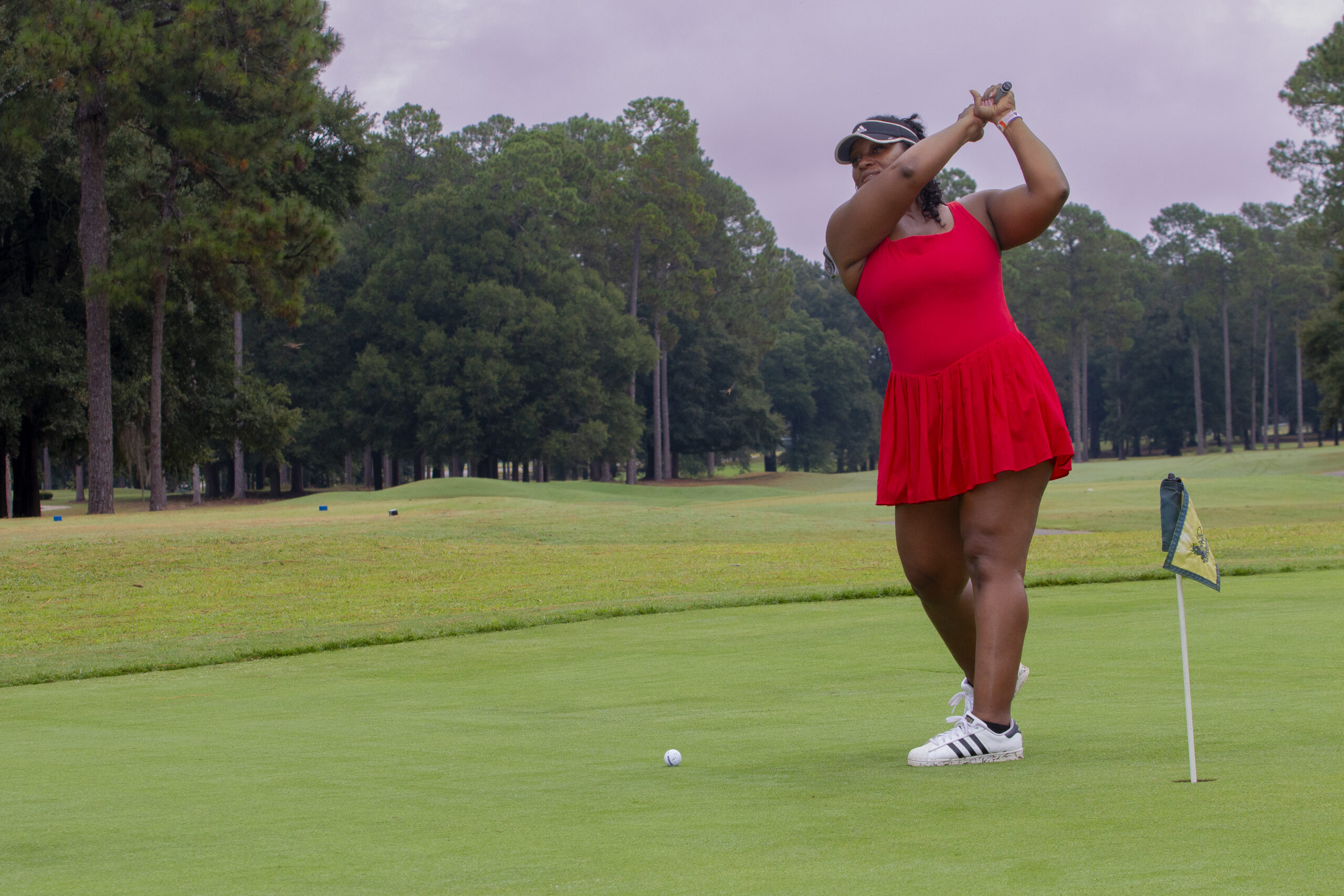 Golf tournament at Melanated Campout Black adult camping event Cordele